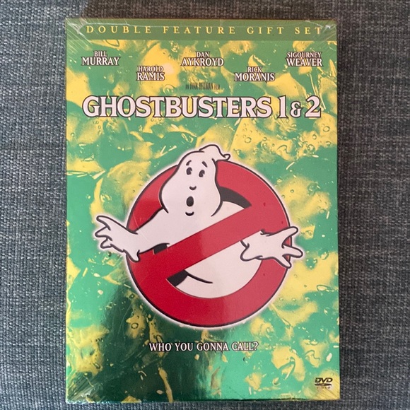 Sealed Ghostbusters 1 & 2 DVD - Picture 1 of 6